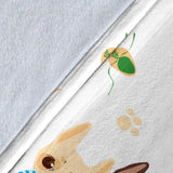 Cute Chihuahua Dog Pattern Premium Blanket