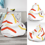 Waterclor Boomerang Australian Aboriginal Ornament Bean Bag Cover