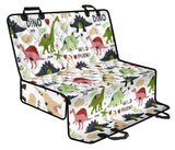 Cute Dinosaurs Pattern Dog Car Seat Covers
