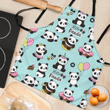 Cute Baby Panda Pattern Adjustable Apron