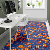 Clown Fish Pattern Print Design 04 Area Rug