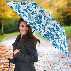 Coral Reef Pattern Print Design 01 Umbrella