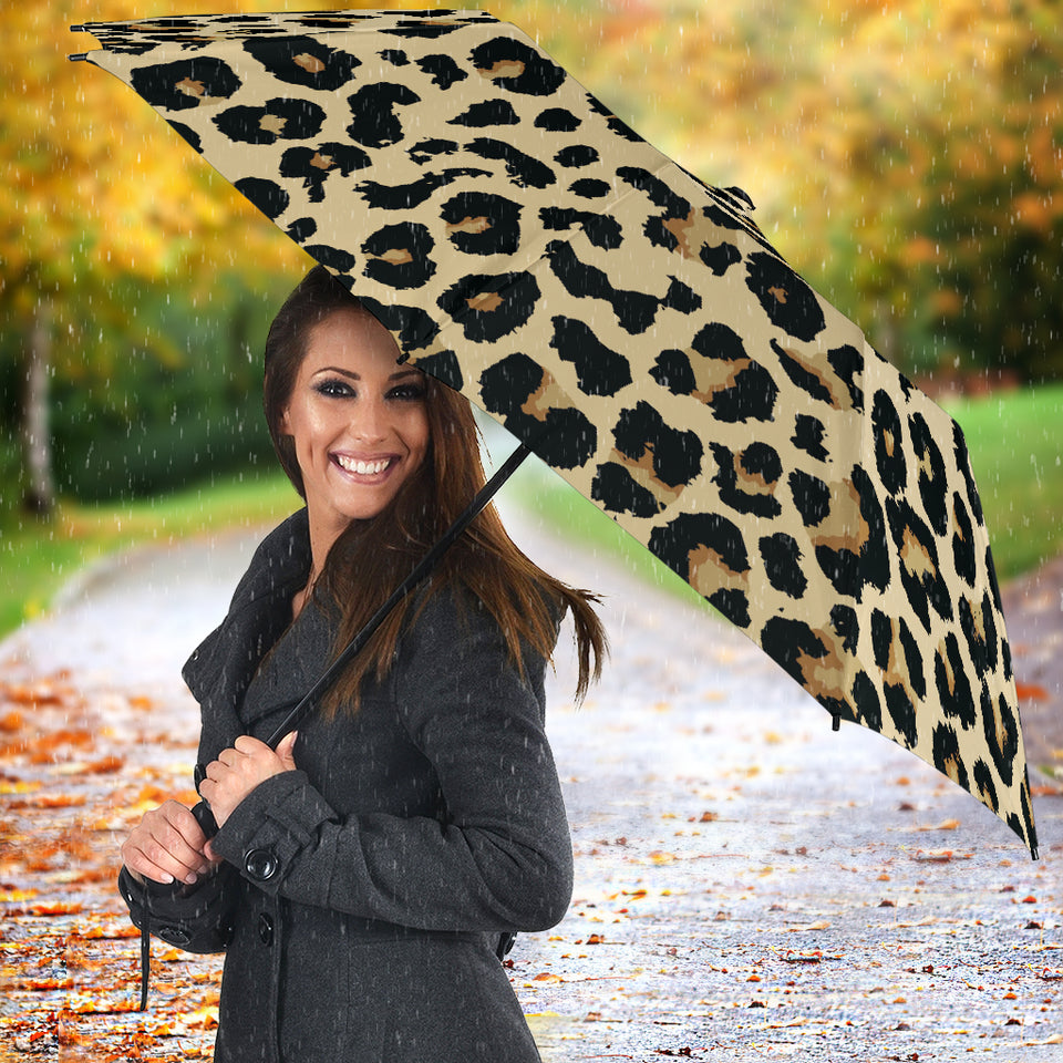 Leopard Print Design Pattern Umbrella