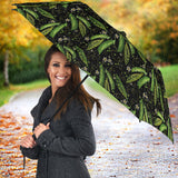 Green Peas Pattern Print Design 02 Umbrella