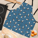 Cute Boston Terrier Dog Spattern Adjustable Apron