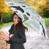 Cute Dolphins Childish Style Pattern Umbrella