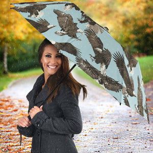 Eagle Pattern Print Design 01 Umbrella