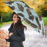 Eagle Pattern Print Design 01 Umbrella