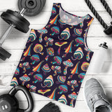 Colorful mushroom pattern Men Tank Top