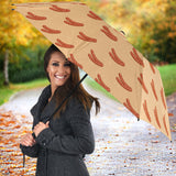 Sausage Pattern Print Design 03 Umbrella