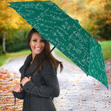 Math Pattern Print Design 01 Umbrella