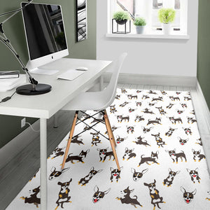 Chihuahua Dog Pattern Area Rug