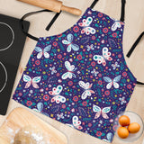 Colorful Butterfly Flower Pattern.Eps Adjustable Apron