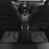 Pizza Pattern  Front And Back Car Mats