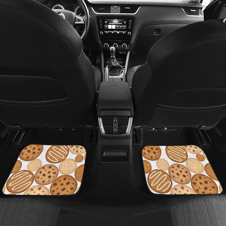 Various Cookie Pattern Front And Backvarious Cookie Pattern Front And Back Car Mats Car Mats