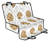 Sketch Style Cookie Pattern Dog Car Seat Covers