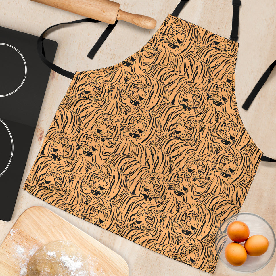 Bengal Tigers Pattern Adjustable Apron