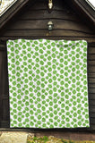 Hop Pattern Background Premium Quilt