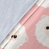 Cute Sheep Pattern Premium Blanket