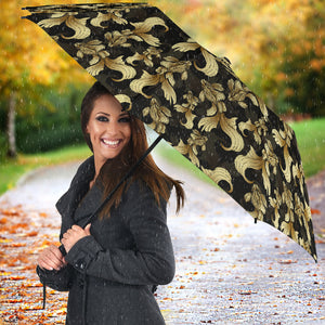 Goldfish Pattern Print Design 01 Umbrella