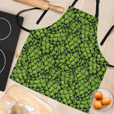 Green Hop Pattern Adjustable Apron