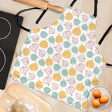 Colorful Onions White Background Adjustable Apron