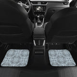 Traditional Indian Element Pattern Front And Back Car Mats