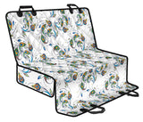 Peacock Feather Pattern Dog Car Seat Covers