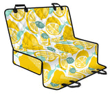 Lemon Design Pattern Dog Car Seat Covers