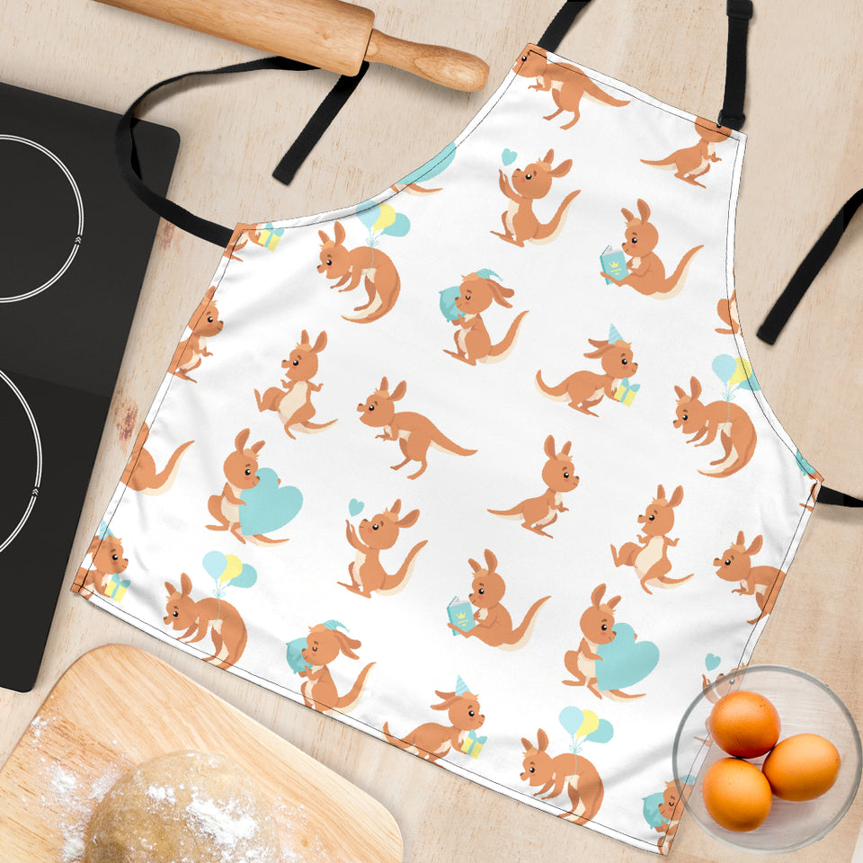 Cute Kangaroo Pattern Adjustable Apron
