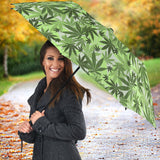 Canabis Marijuana Weed Pattern Print Design 01 Umbrella