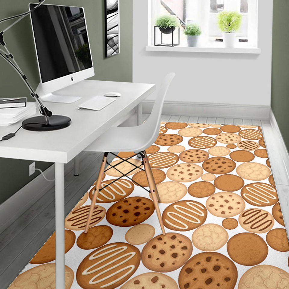 Various Cookie Pattern Area Rug