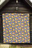 Guinea Pig Pattern Print Design 02 Premium Quilt