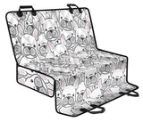 Cute French Bulldog Head Pattern Dog Car Seat Covers