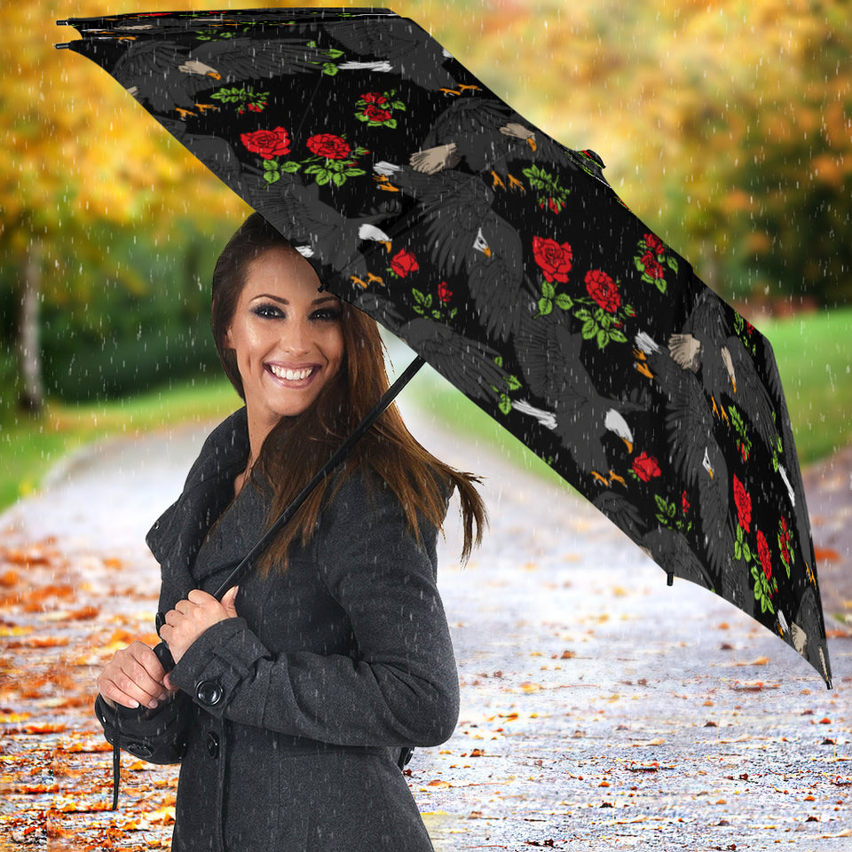 Eagle Pattern Print Design 04 Umbrella