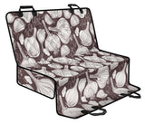 Garlic Bulb Dark Background Dog Car Seat Covers