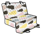 Whale Dot Pattern Dog Car Seat Covers