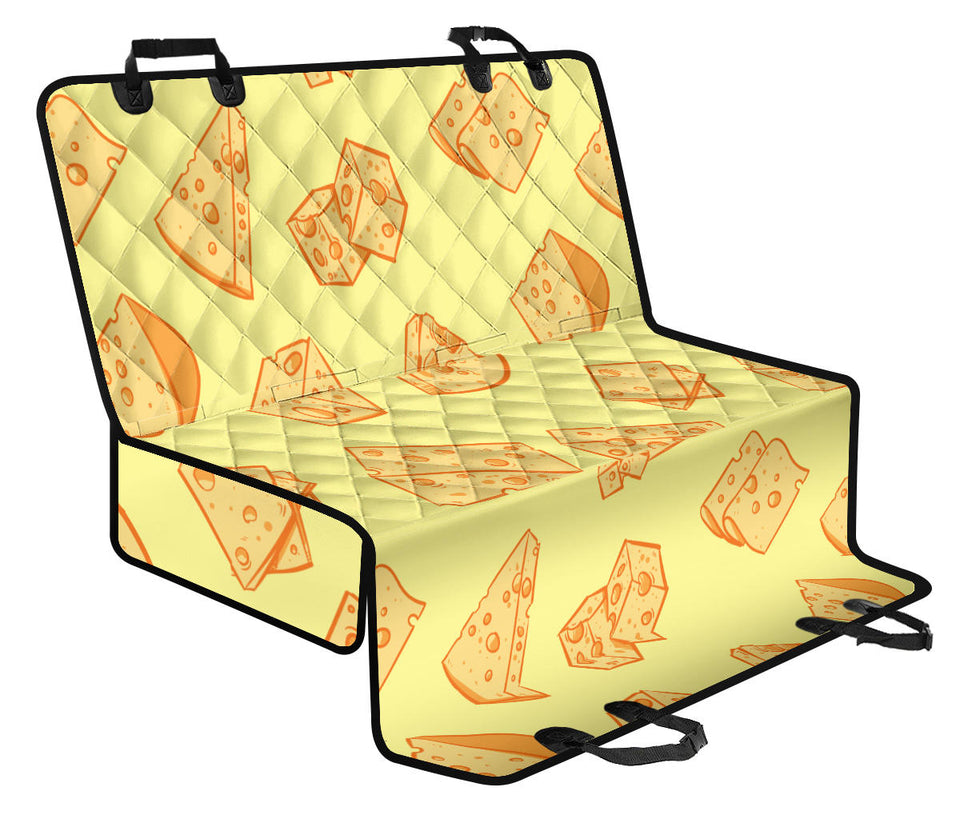 Cheese Design Pattern Dog Car Seat Covers
