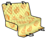 Cheese Design Pattern Dog Car Seat Covers