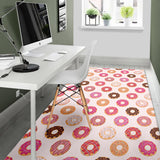Colorful Donut Pattern Area Rug
