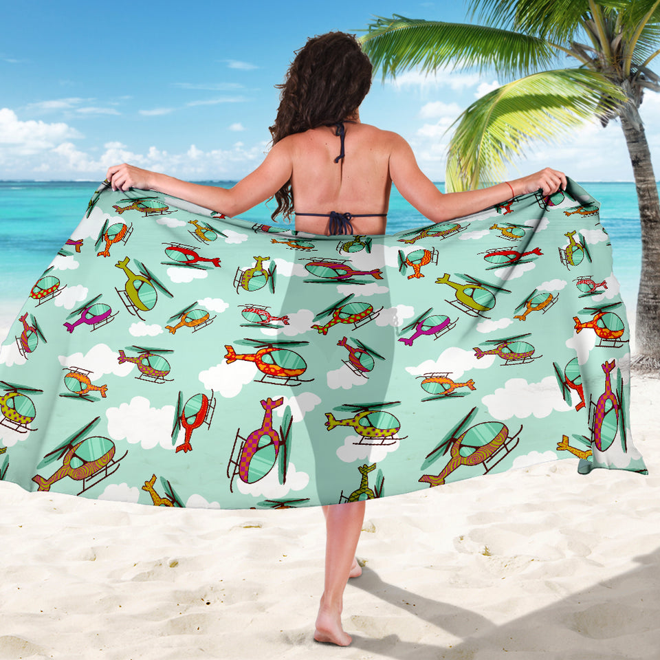 Helicopter Design Pattern Sarong