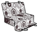 Classic Vintage Clock Pattern Dog Car Seat Covers