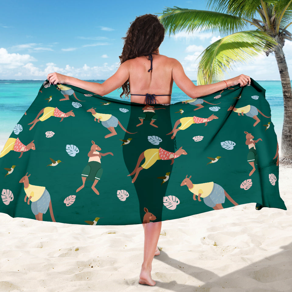 Kangaroo Leaves Pattern Sarong