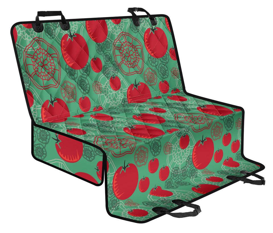 Tomato Design Pattern Dog Car Seat Covers