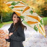 Carrot Pattern Print Design 01 Umbrella