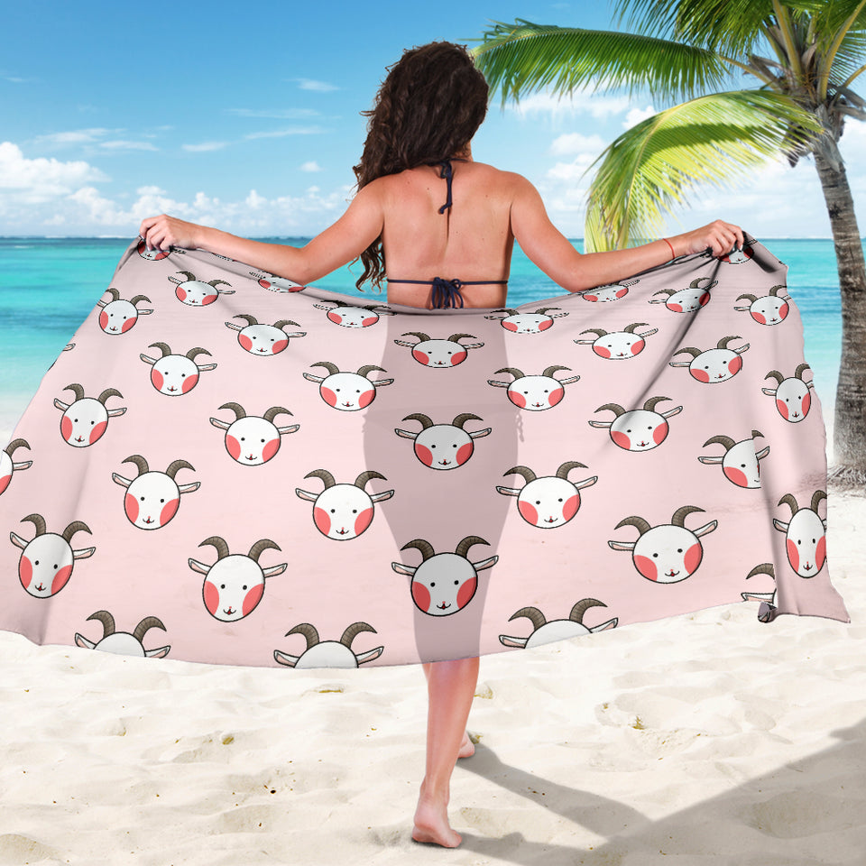 Cute Goat Pattern Sarong