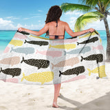 Whale Dot Pattern Sarong