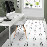 Penguin Pattern Area Rug