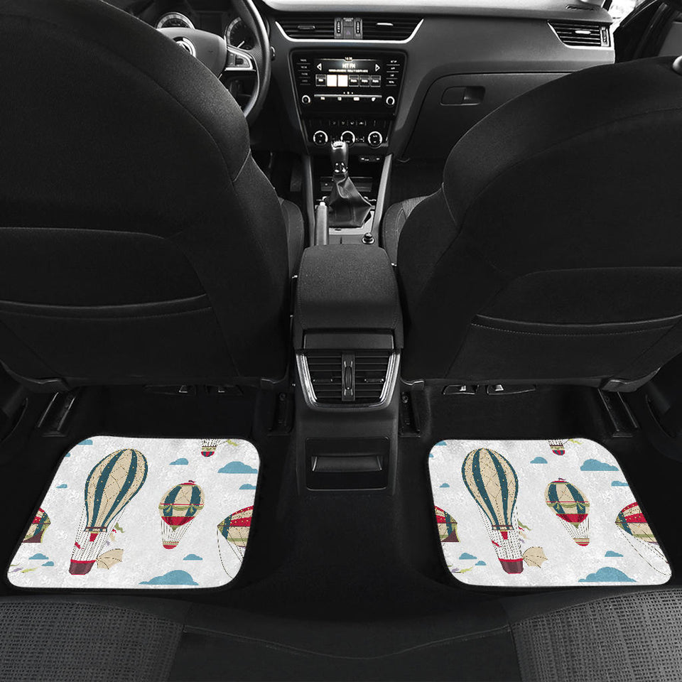 Hot Air Balloon Pattern Front And Back Car Mats