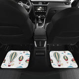 Hot Air Balloon Pattern Front And Back Car Mats